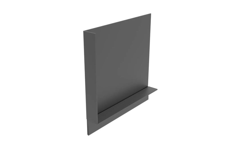 2mm Aluminium Fascia – Stopend | Type 4