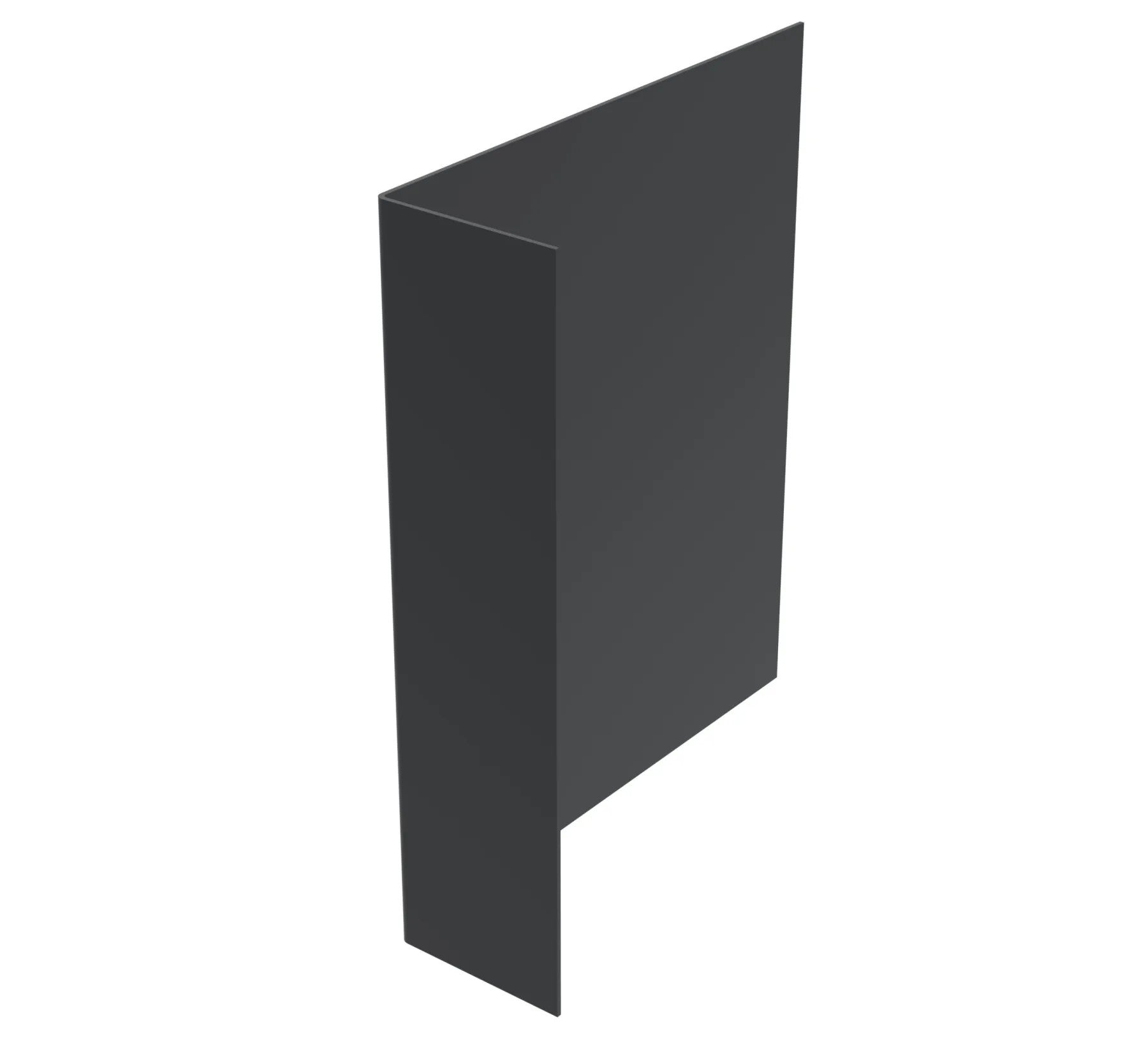 2mm Aluminium Fascia – Stopend | Type 1