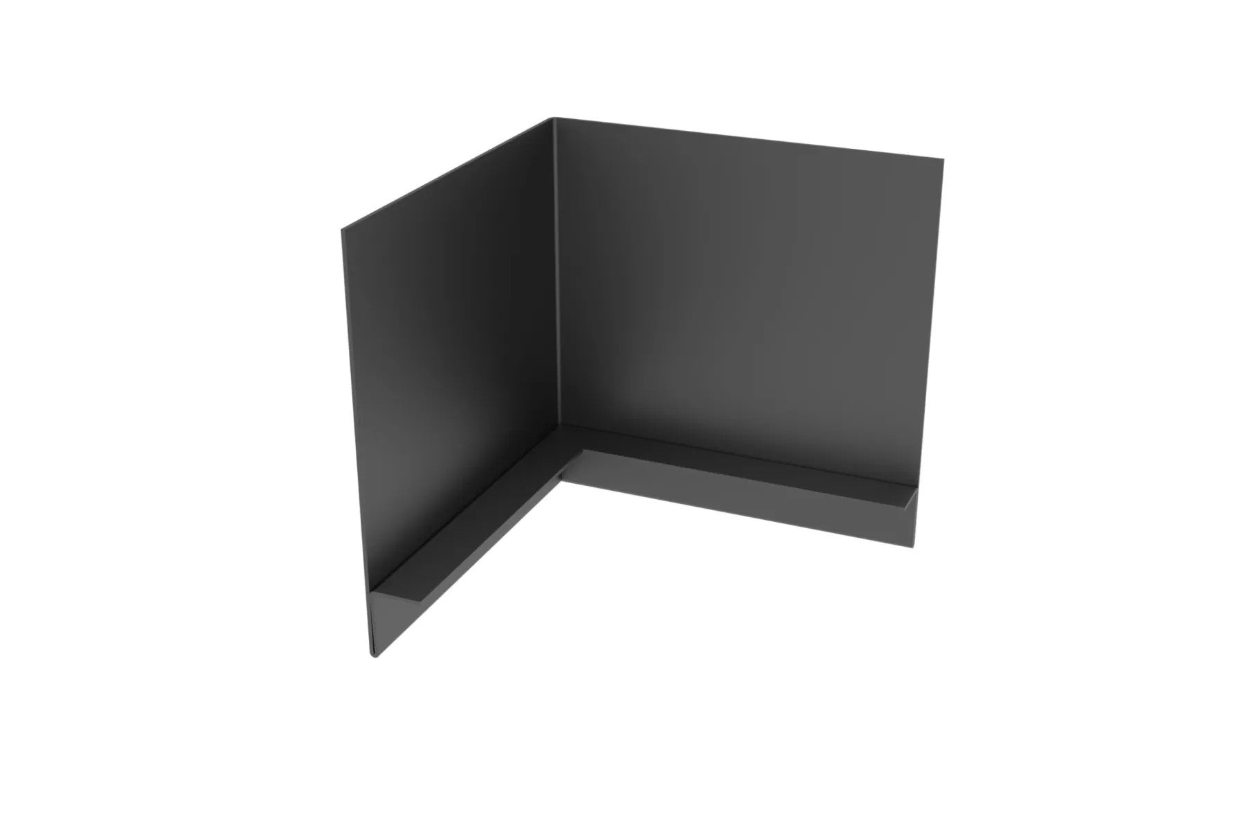 2mm Aluminium Fascia – 90° External Corner | Type 4