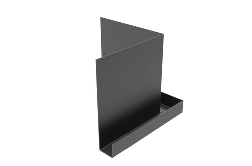 2mm Aluminium Fascia – 90° Internal Corner | Type 3