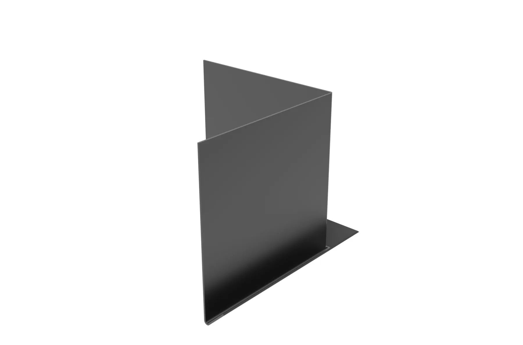 2mm Aluminium Fascia – 90° Internal Corner | Type 2