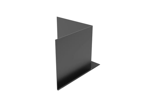 2mm Aluminium Fascia – 90° Internal Corner | Type 2