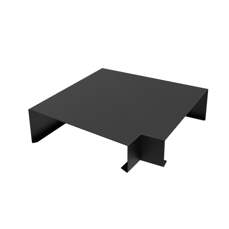 3mm Aluminium Coping – 90° External Corner | 100mm External Leg