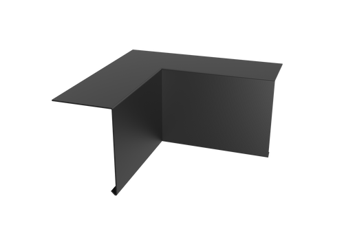 Aluminium Roof Edge Drip Trim – 90° Internal Corner