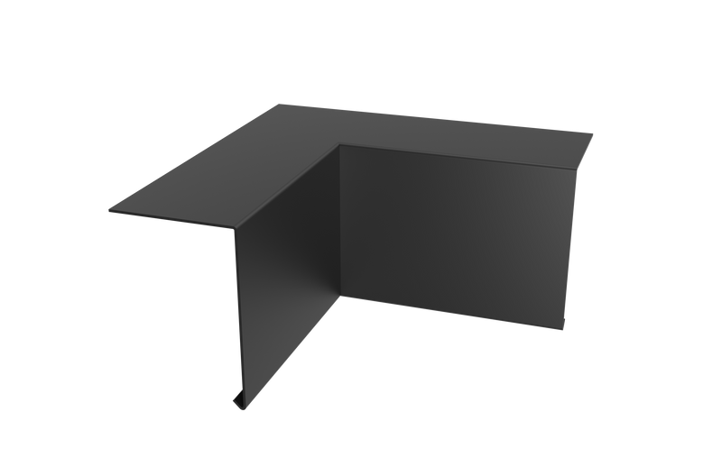 Aluminium Roof Edge Drip Trim – 90° Internal Corner