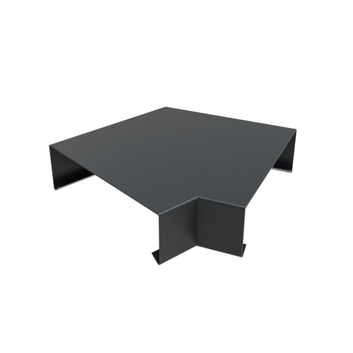 3mm Aluminium Coping - 135° Corner | 75mm External Leg