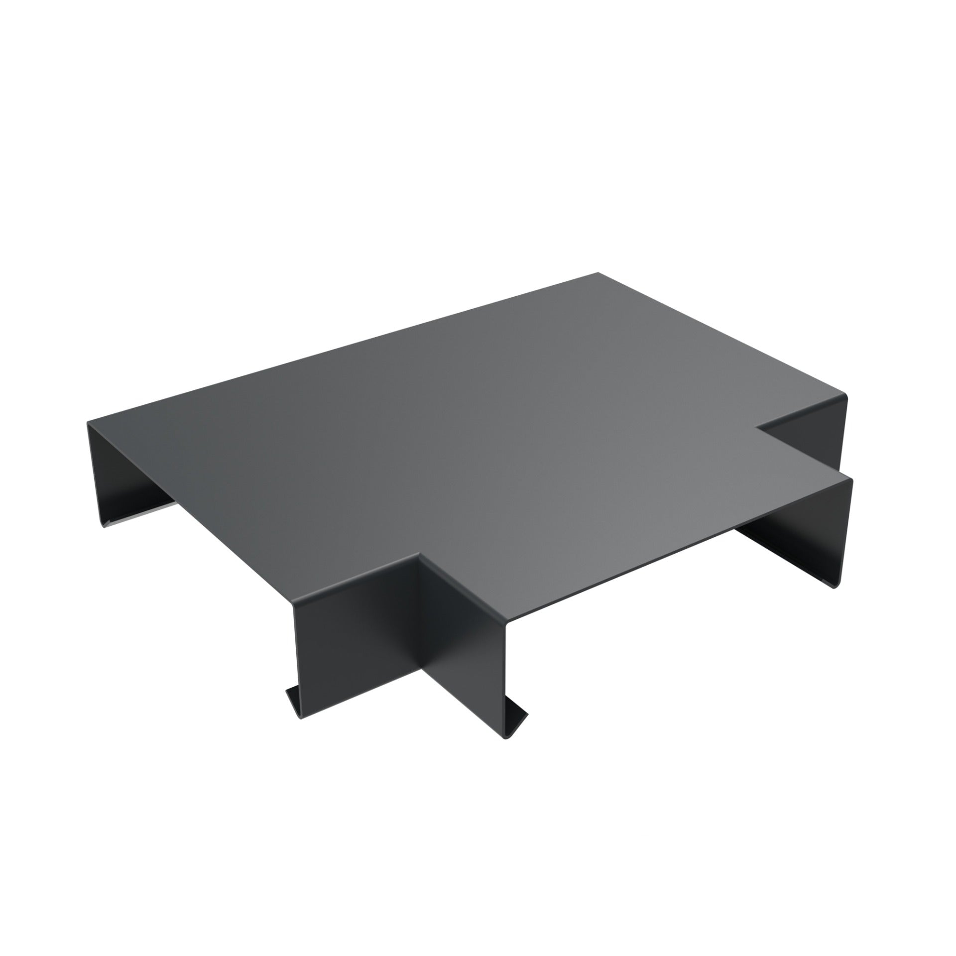 3mm Aluminium Coping – 90° T-Junction | 75mm External Leg