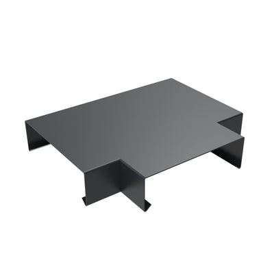 3mm Aluminium Coping – 90° T-Junction | 75mm External Leg