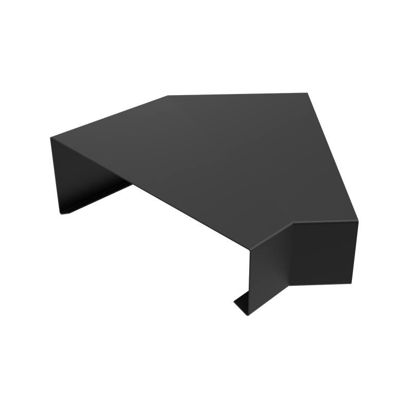 2mm Aluminium Coping – 135° External Corner | 100mm External Leg