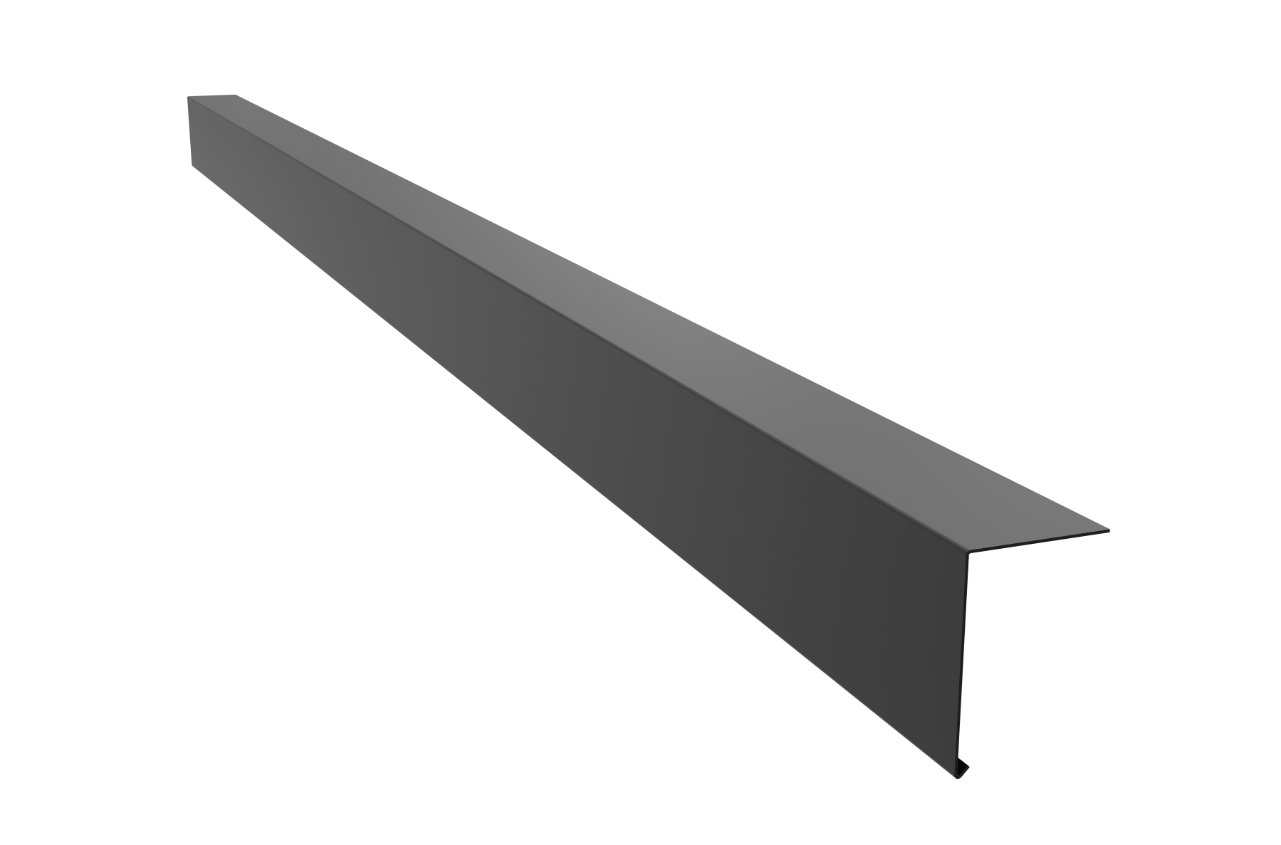1.5mm Aluminium Roof Edge Drip Trim | 3m Length