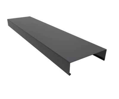 3mm Aluminium Coping – 3m Length | 75mm External Leg
