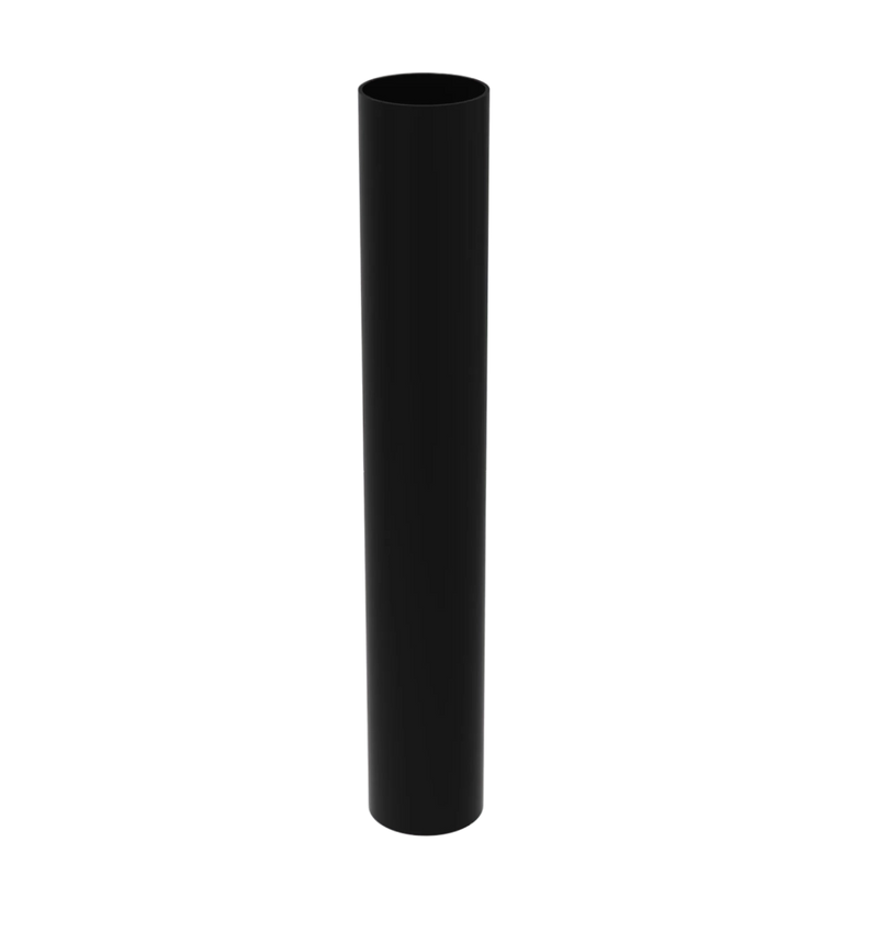 Aluminium Round Downpipe – 3m Length (Plain)