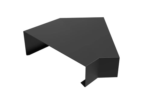 3mm Aluminium Coping – 135° External Corner | 125mm External Leg