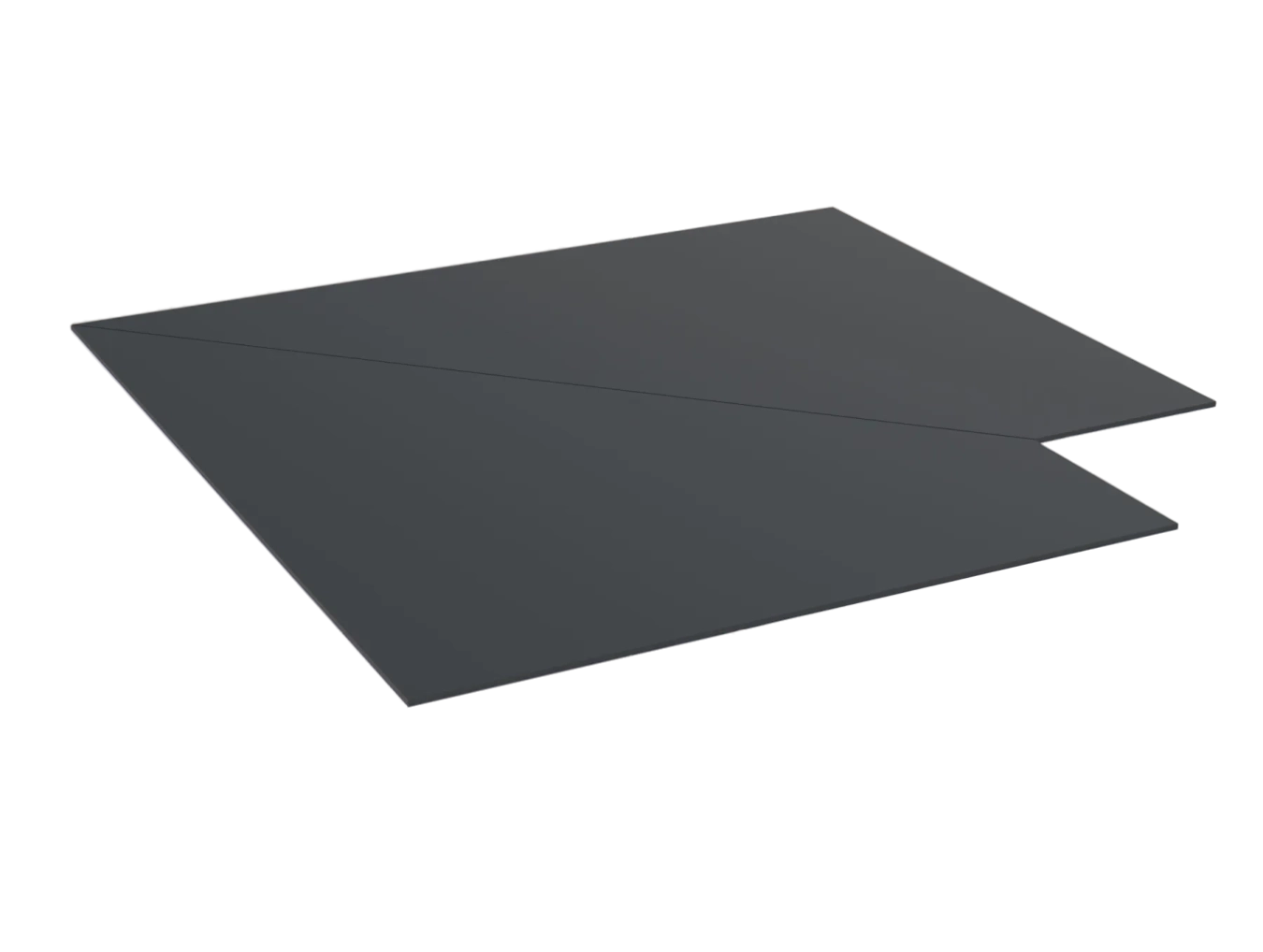 2mm Aluminium Soffit – 90° Corner | Type 1